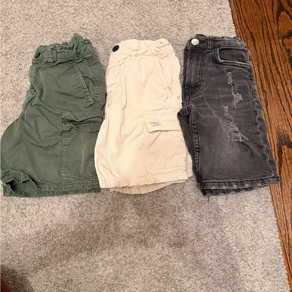 Zara Boys short bundle size 7
